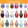 Peluca Ondulada Larga de 80 cm en Colores Vibrantes Fibra de Alta Temperatura Ideal Para Eventos de Cosplay