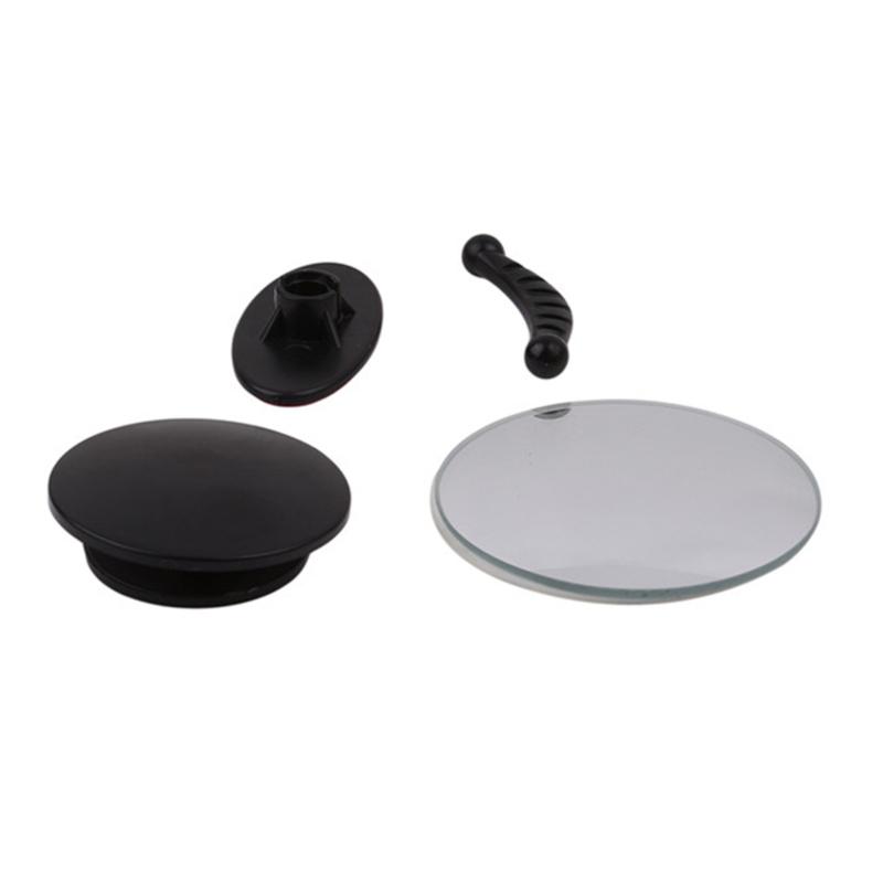 Car Blind Spot Rear View Mirror Wide Angle 360 Degree Adjustable Small Round Mirror Car Reverse Auxiliary Rearview Convex Mirror