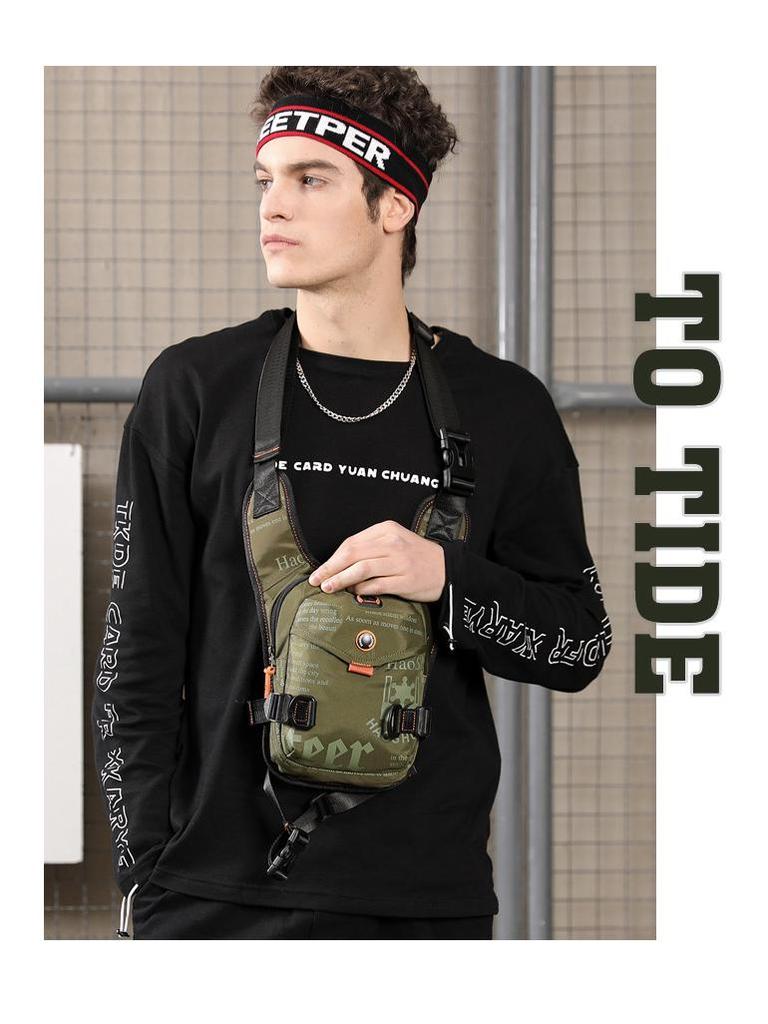 Men's Multifunctional Outdoor Cycling Leg & Chest Bag
