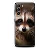 Süßes Tier Waschbär Handyhülle Für Samsung Galaxy S24 S23 S22 S20 S21 FE Ultra S24 S23 S10 S10E S9 S8 Plus 5G Handyhülle Taschen