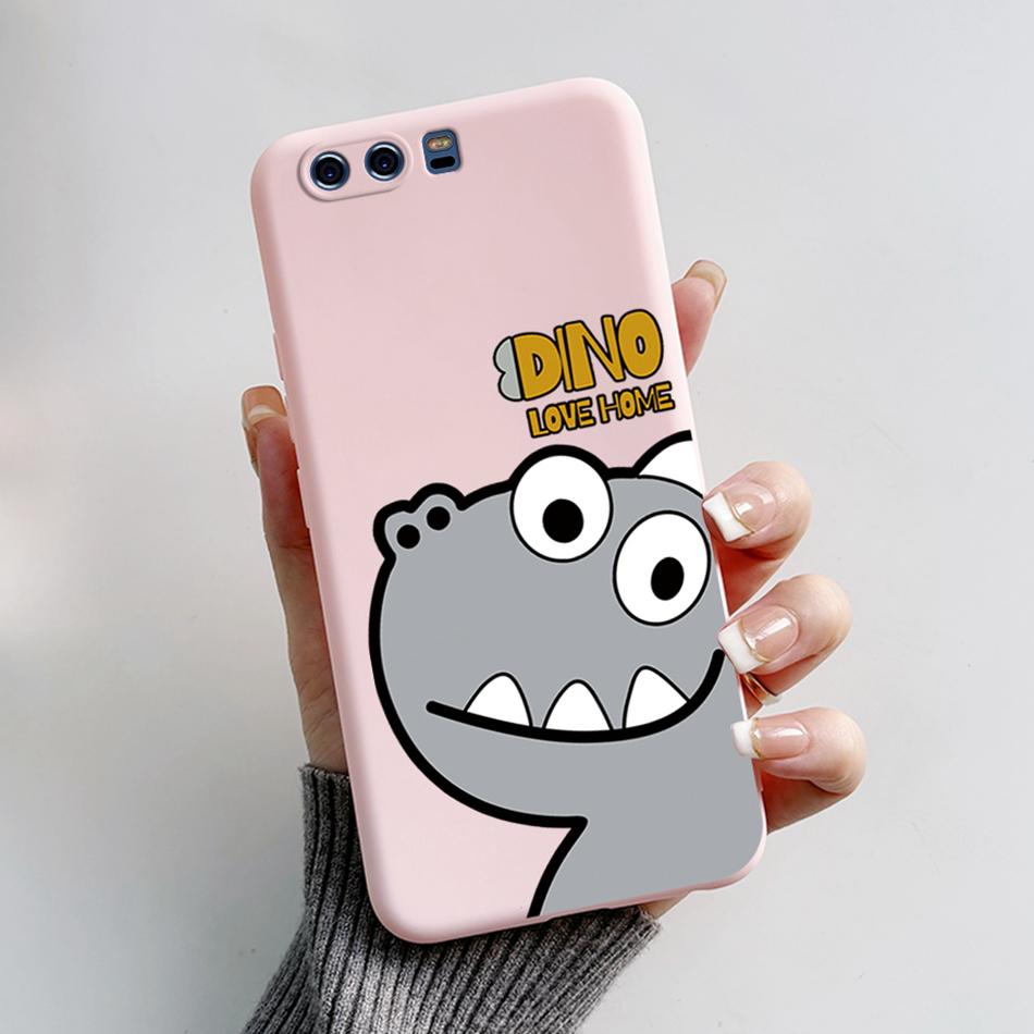 

For HUAWEI P10 Case P10 Plus Cover Cute Bear Cartoon Frog Soft Matte Silicone Phone Case For HUAWEI P10 P 10 Plus Protector Case P10 (5.1 inch)