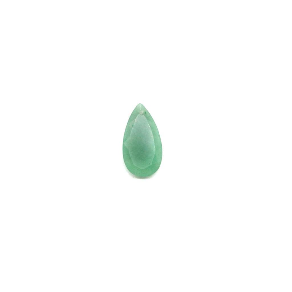 2Pcs Small Pendant Natural Stone Green Aventurine Drop-Shaped Pendant For Jewelry Making DIY Necklace Beacelet Earring Accessory