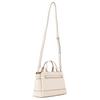 Michael Kors Reed Logo Gold Hardware Leather Shoulder Crossbody Handbag Small Women handbag Ivory 35F4G6RS1T-2171