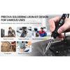 Digital Soldering Iron 80W With On/Off Switch Adjustable Temperature Lcd Welding Tools Ceramic Heater Soldering Tips