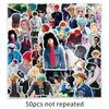 G-Dragon Idol Support Stickers: 50 Waterproof Sheets for Diary, Phone, Car
