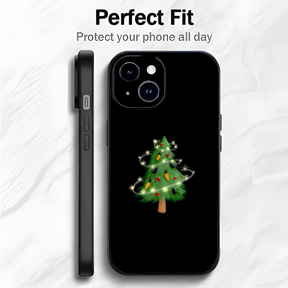 

Christmas tree Art Phone Case Phone Case Soft Packaging Lightweight For iPhone17 16 15 14 13ProMax iphone17air