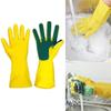 New 1 Pair Creative Home Washing Cleaning Gloves Garden Kitchen Dish Sponge Fingers Rubber Household Clea