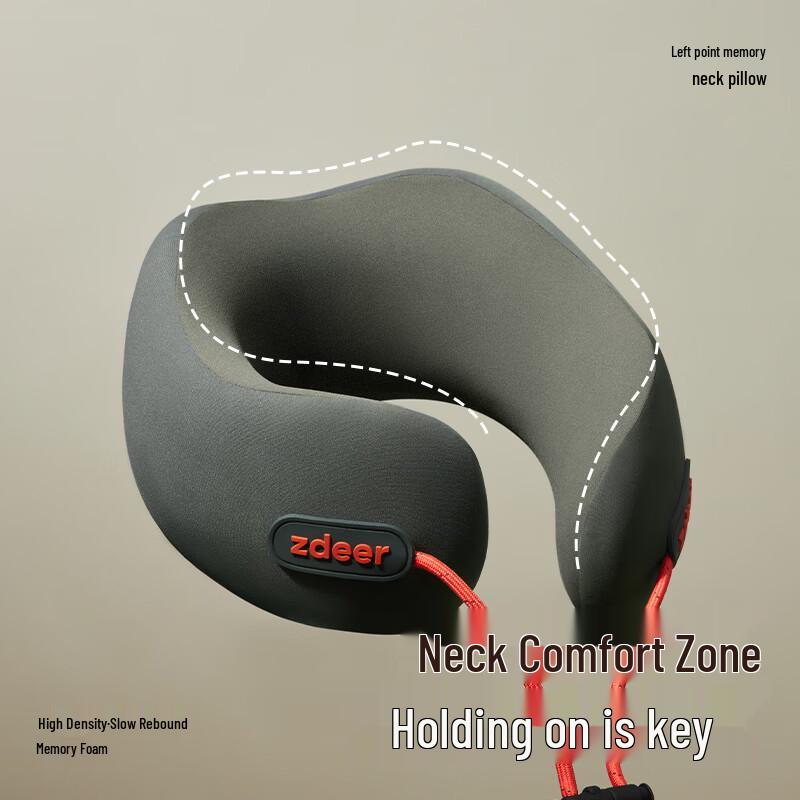 Zdeer Memory Foam U-shaped Neck Pillow