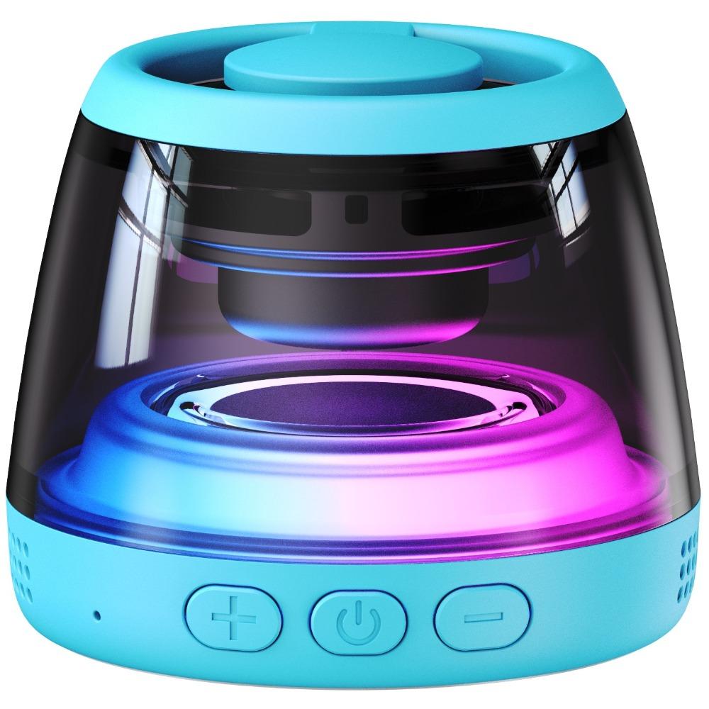 Magnetic Wireless Phone Stand Gaming Speaker – MagSafe & Android Compatible, IPX5 Waterproof, RGB Lighting, Metal Surface Mount