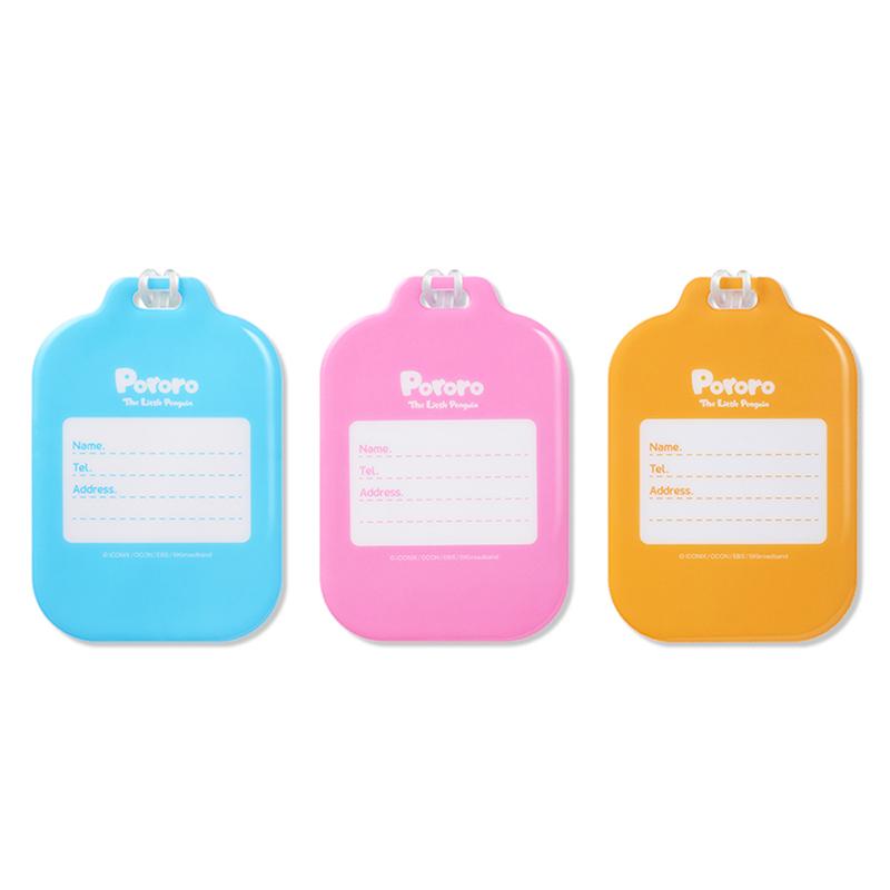 [pororomall] Pororo Sweet Food Collection Luggage Tag (3 Designs)