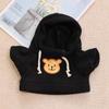 Sudadera con Capucha Ropa de Repuesto para Muñeco Oso de Peluche de 20 cm Juguete de Peluche Suave Ropa con Capucha de Cordón Adecuada para Ositos de Peluche Pequeños