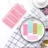 4 Cavity Chocolate Mold Non-stick Easy to Clean Silicone DIY Chocolate Chip Mold for Home