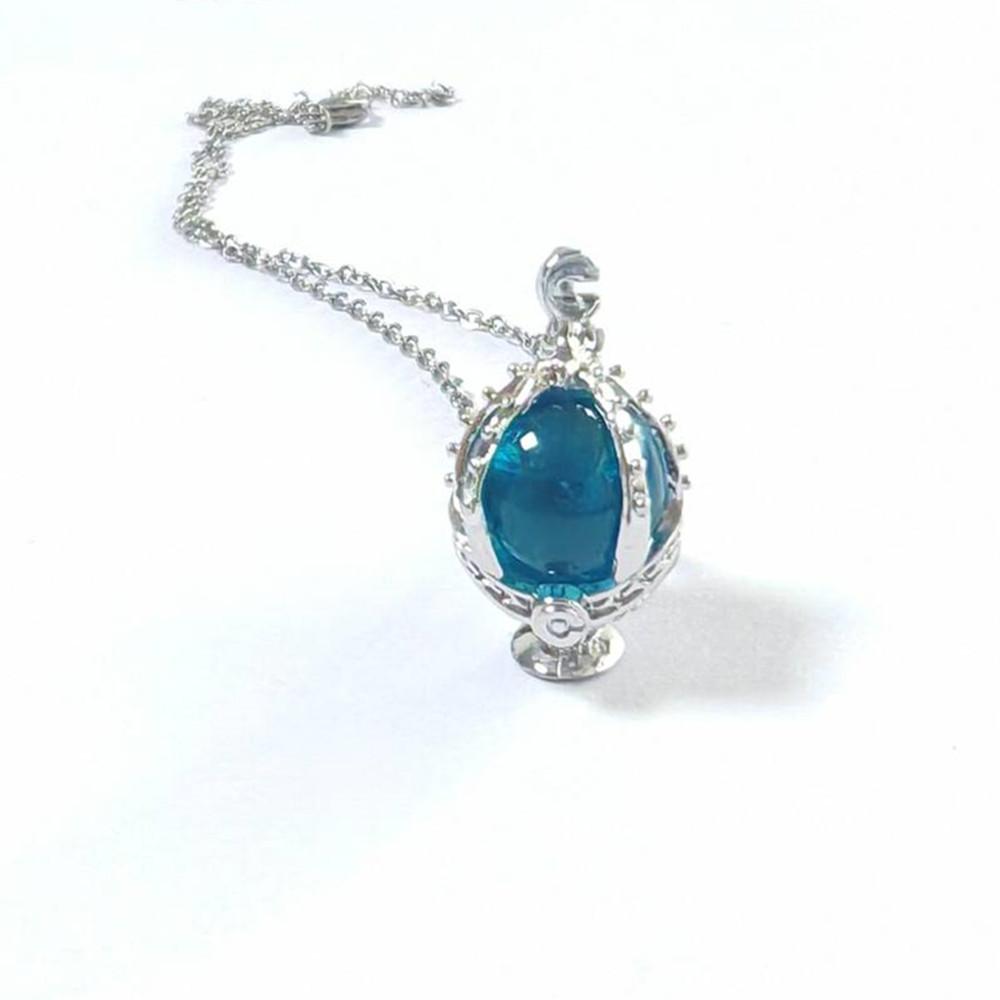 Anime Puella Magi Madoka Magica Kaname Madoka Akemi Homura Cosplay Soul Gem Necklace Crystal Pendant Choker Jewelry Accessories