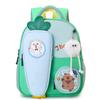 Carrot Cartoon Eyecatching Backpack For Young Children Made Of Quality Material Canvas