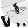 Car Styling Visor Glasses Storage Sunshade Fastener Clip Car Accessories For Porsche 911 718 Cayenne Cayman Macan Taycan Boxster