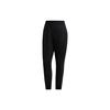Knitted Sweatpants Women's Black Moderate Straight Fit Pants EH3918