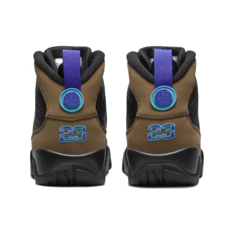 New JORDAN 9 Retro Light Olive Concord CT8019-034