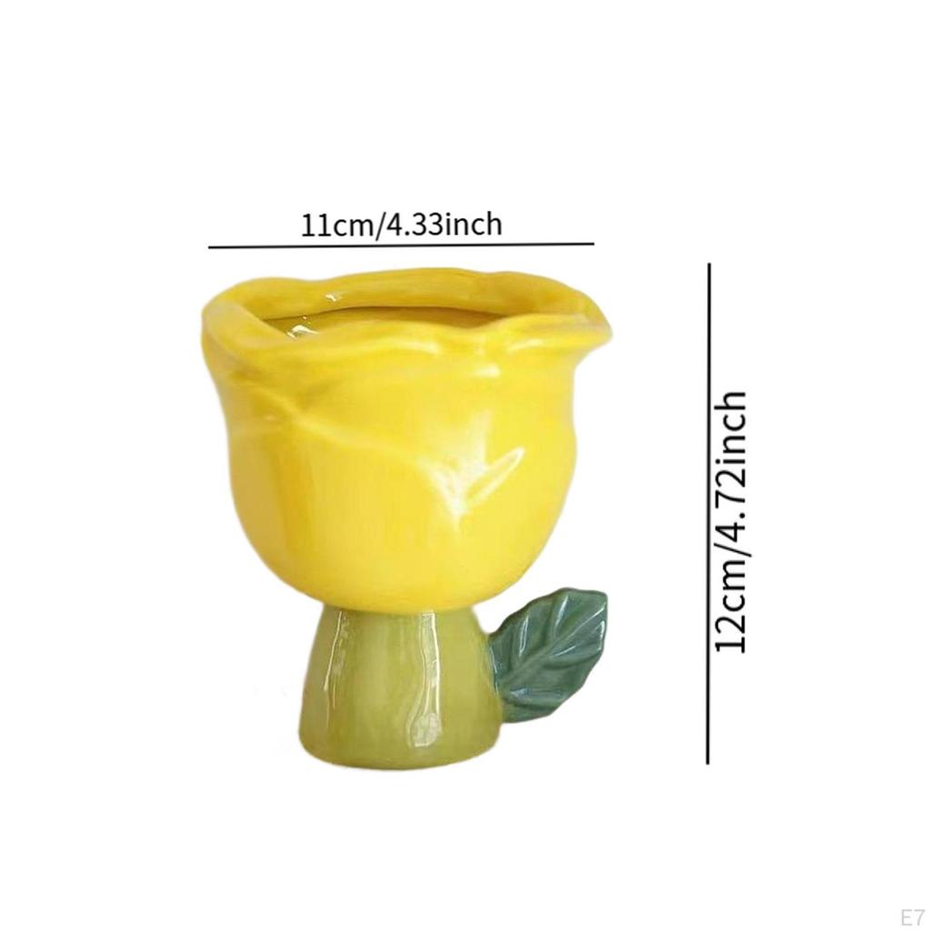 Ceramic Sundae Cups for Ice Cream And Milkshakes 250ml Dessert Bowls