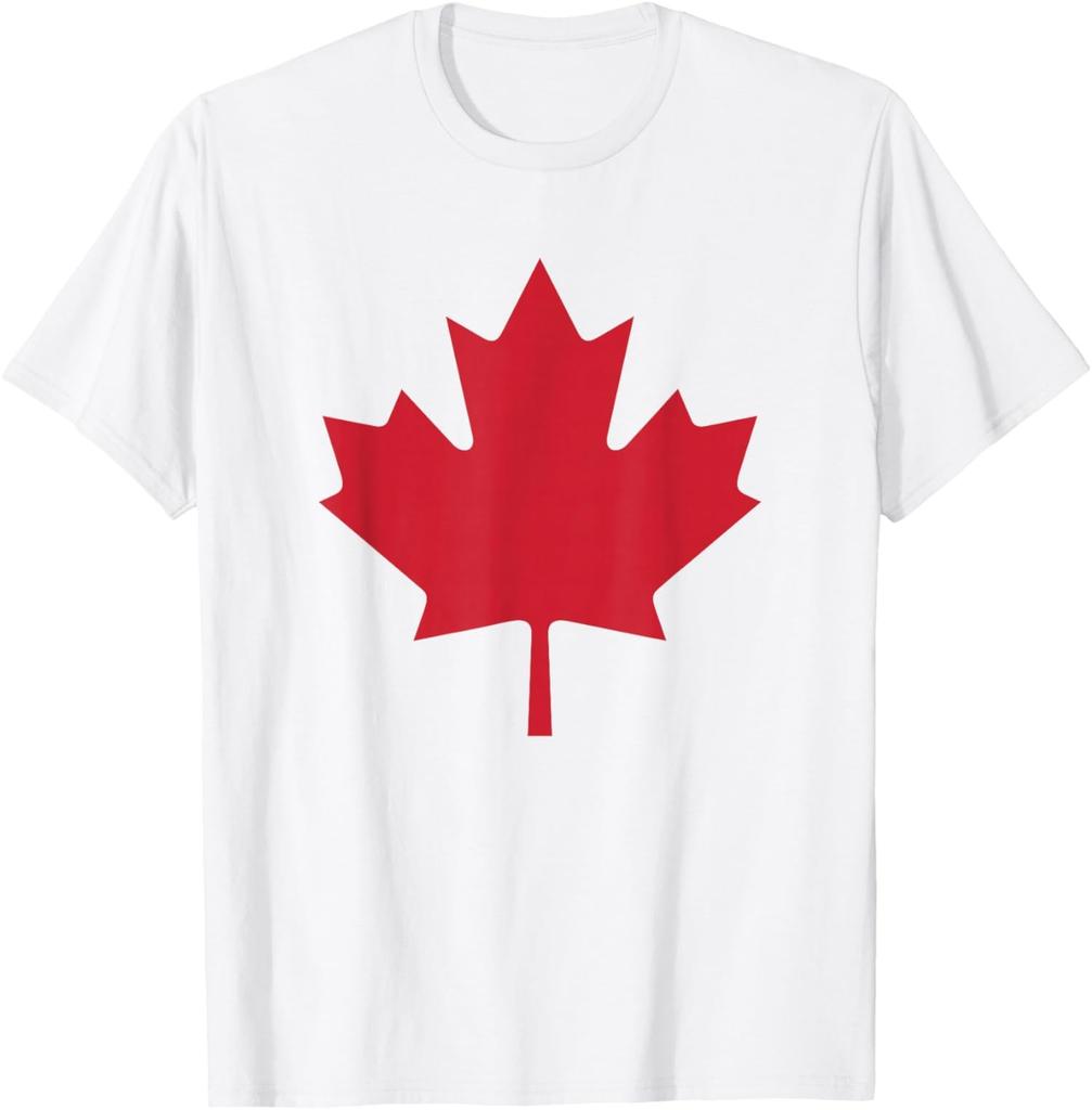 Kanadische Flagge Rotes Ahornblatt Canada Day Unisex T-Shirt