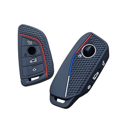 Silicone Car Keyless Cover Case Skin Holder For BMW X1 U11 I7 G70 X7 Lci 320i F20 U06 M3 Gtr X3 X5 X7 F48 2023 2024 Accessories