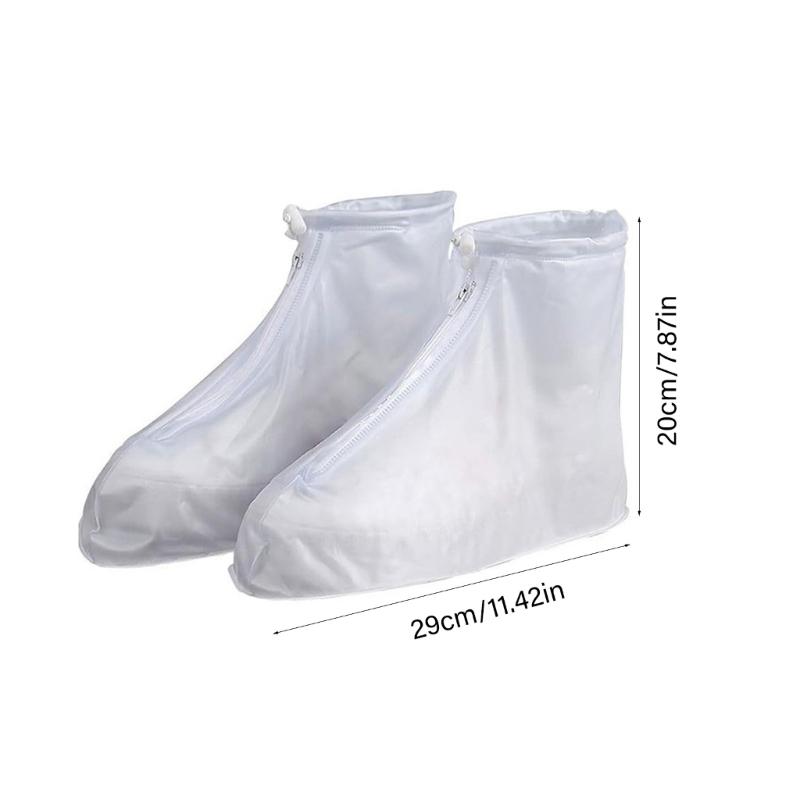 Waterproof Shoe Covers Pack Of 2 AntiSlip Rain Shoe Covers Boot Protectors For Wet Weather Outdoor Activity Hiking Use