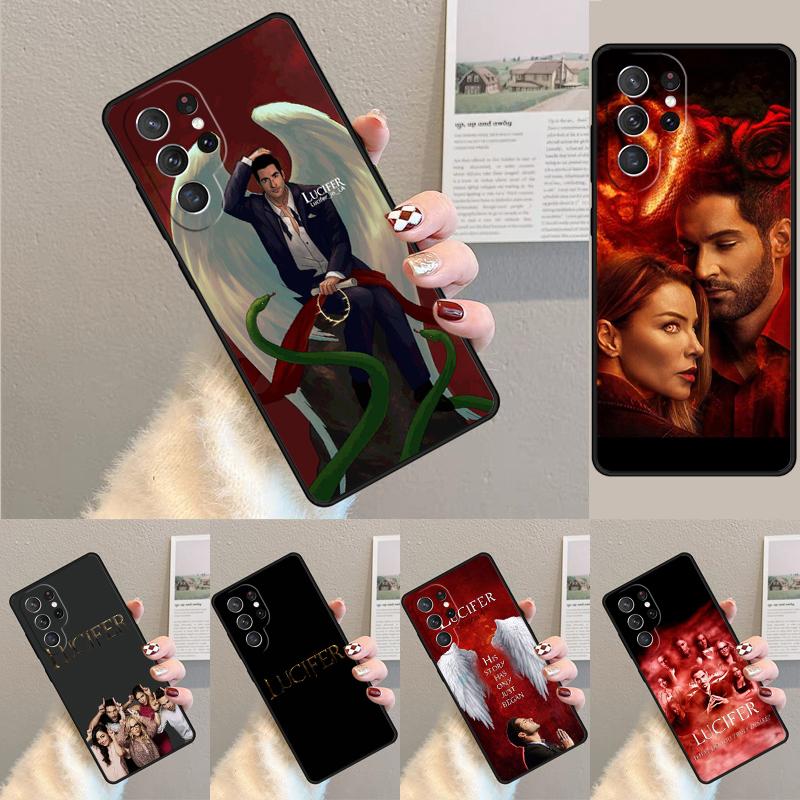 American TV Series Lucifer Phone Case for Samsung Galaxy Note 10 Pro S26 Ultra S23 S24 FE S25 S21 S22 PLUS Shockproof Cove