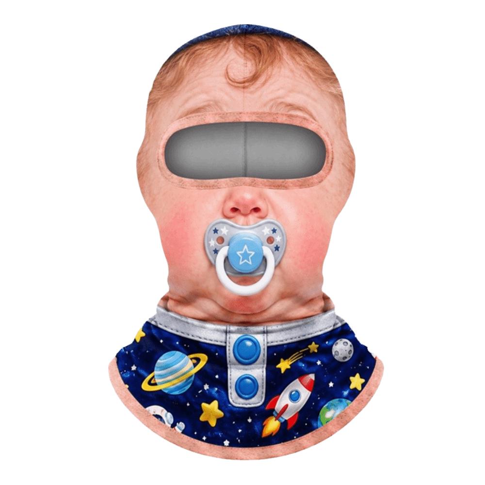 Windproof Ski Balaclava Thermal Fleece Face Cover Printed Full Face Mask  Winter