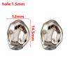 50pcs 20pcs Plastic ABS Bone Irregular Mountain Heart Square Spacer Bead Jewelry Making Charms Loose Beads DIY Bracelet Necklace