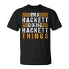 Hackett Family Name Surname Reunion Matching Family Tree T-Shirt