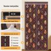 Winter Cotton Waterproof Door Curtain - Punch-Free, Windproof, Warm, Thickened, Magnetic Partition for Air Conditioning