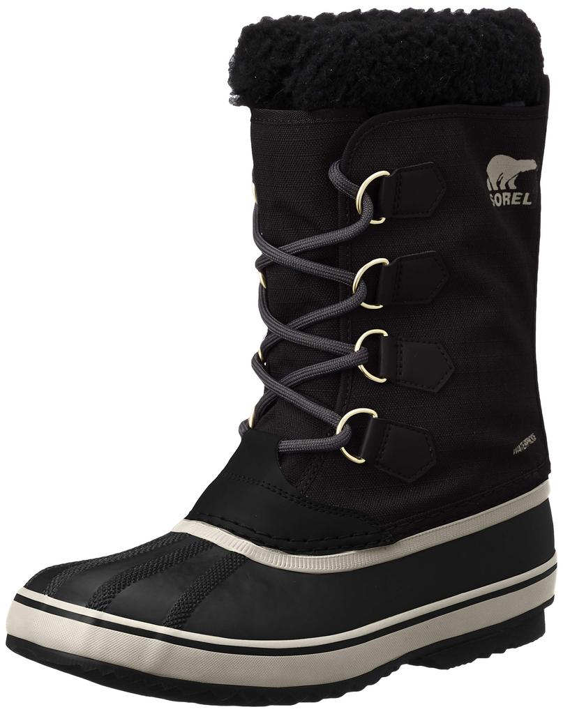 1964 Pack Nylon NM3487 Snow Boots 25cm Black [Sorel] Men's