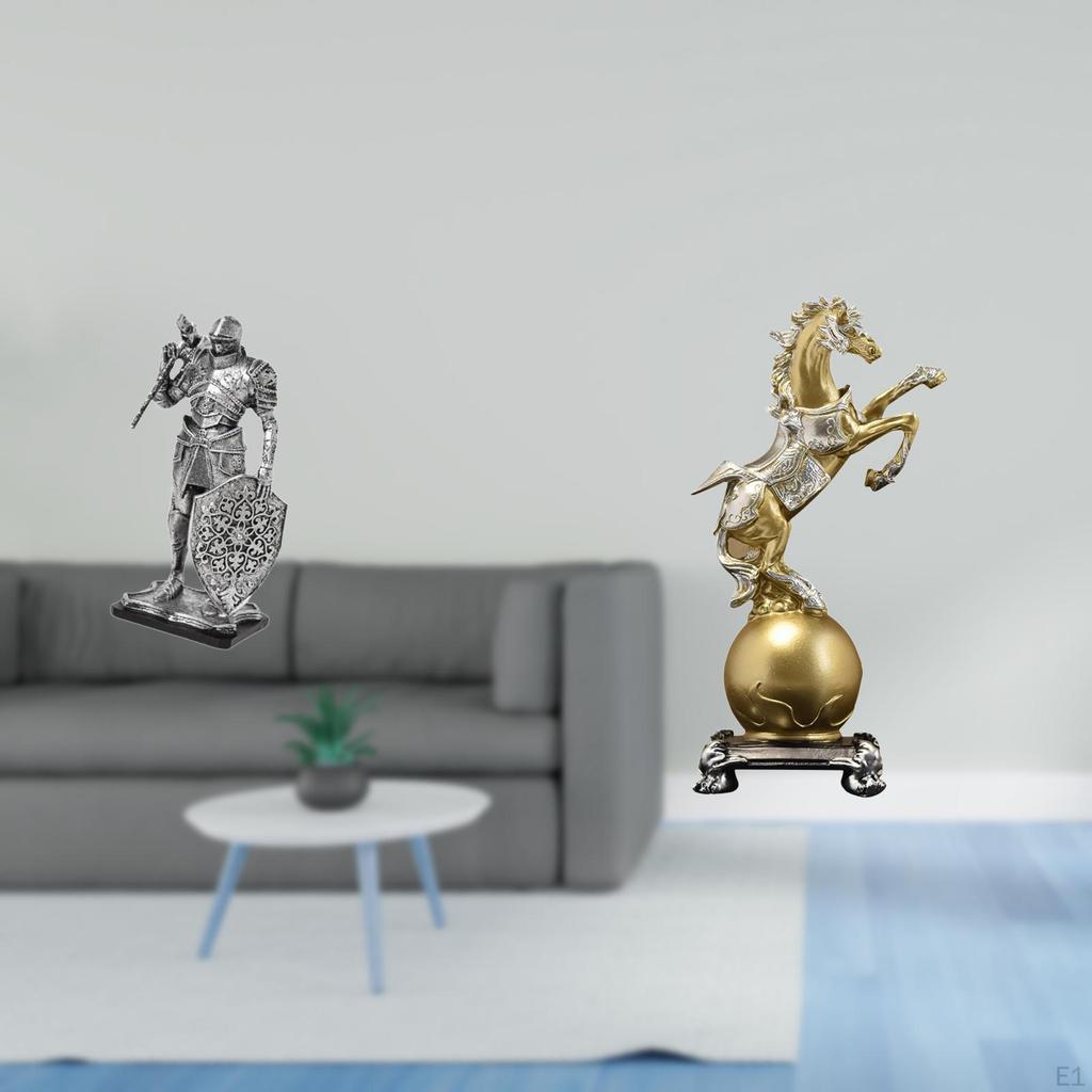 Nordic Resin Figurine Abstract Art Sculpture Modern Decorative Ornament for Desk Cabinet Office