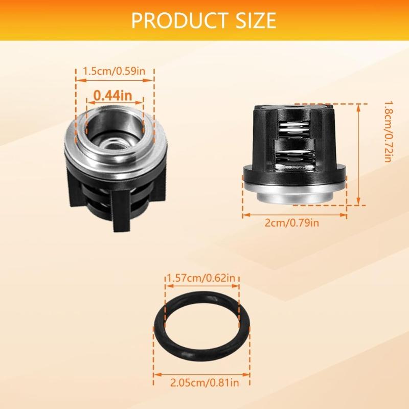 Edelstahl Rückschlagventile Ersatzset Für 280/380/55/580 Autowaschmaschine Hochdruckreiniger Pumpenkopf 6 Stück