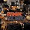 Indoor Seasonal Party Supplies Wooden Halloween Table Sign, Vintage Letter Tabletop Decoration, Spooky Standing Unique Photo Prop Block Sign