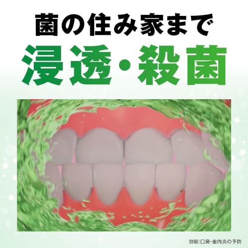 Set: Johnson & Johnson Listerine Total Care Green Tea (1000mL) x 3-Pack Liquid Toothpaste