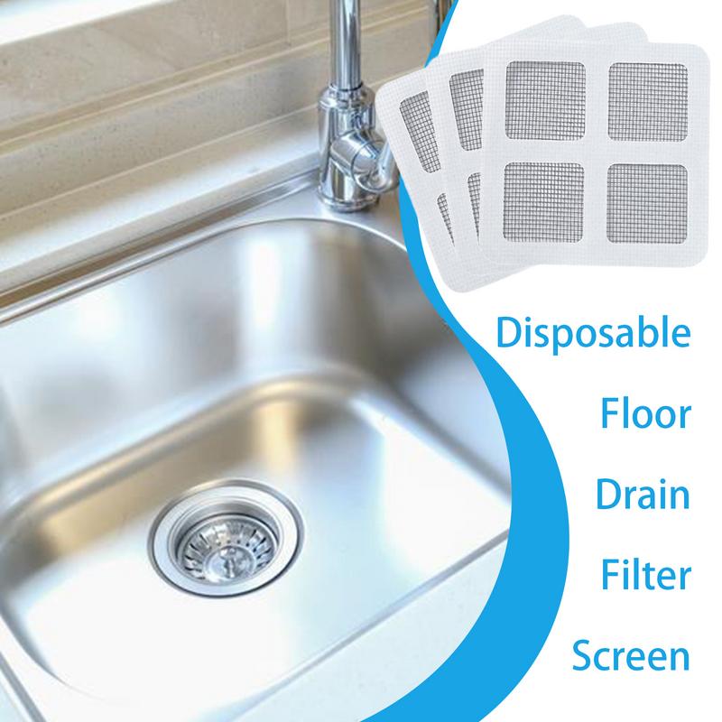 Shower Drain Sticker 3PCS Floor Drain Cover Hair Catcher Drain Cover Floor Drain Cover Shower Drain Floor Drain Filter Screen