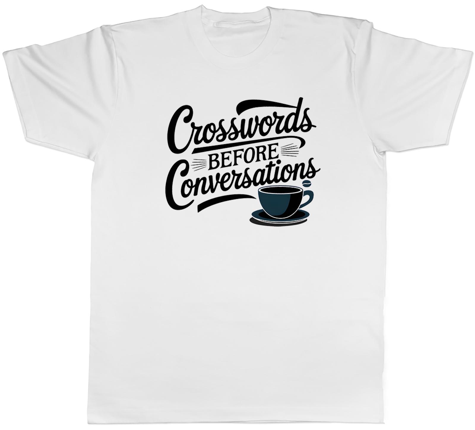 Crosswords Puzzle Solver Unisexs TShirt Tee Gift Top S