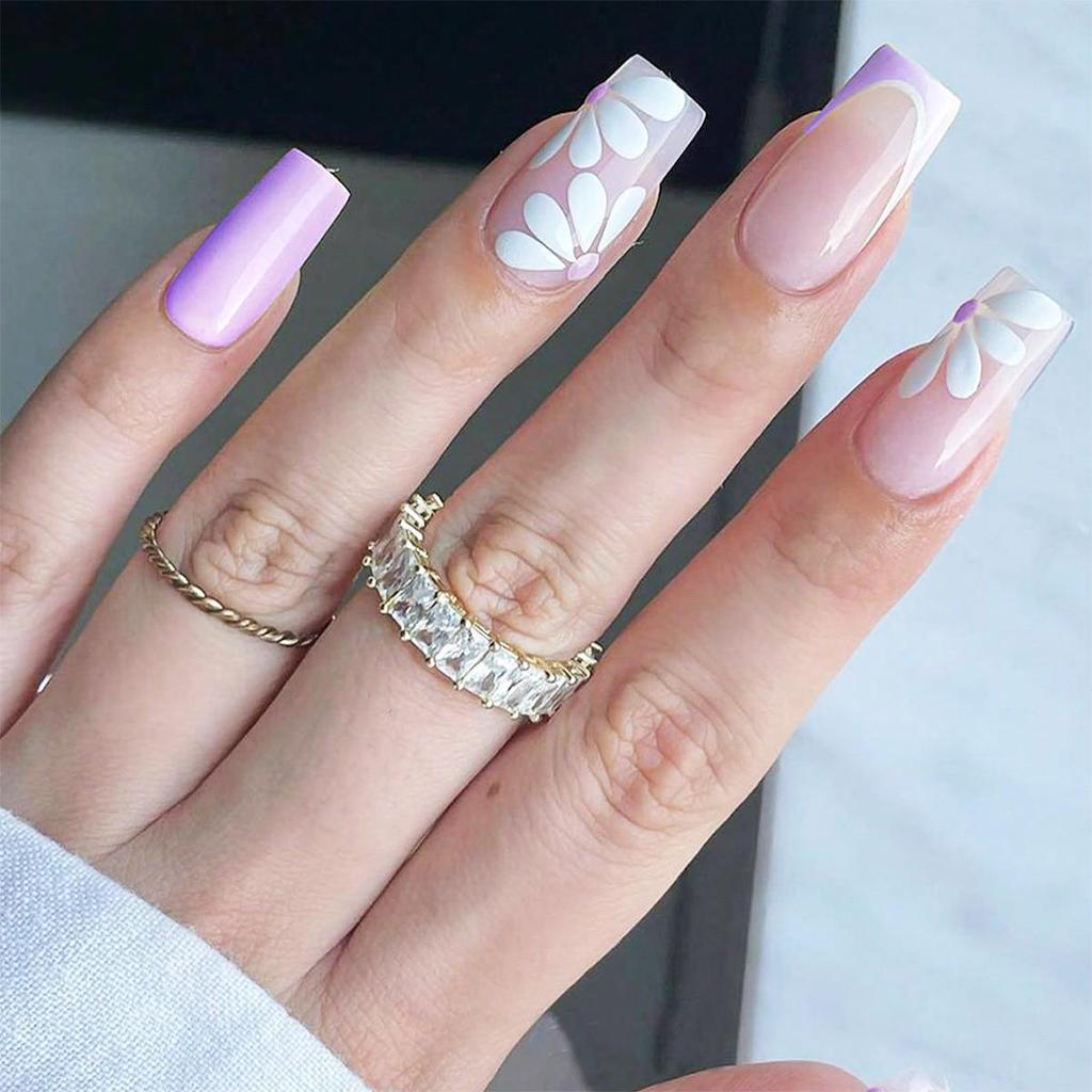 Abnehmbare Nagelkunst-Sticker im europäischen und amerikanischen Stil - Einfache, tragbare künstliche Nägel