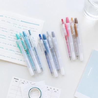 4-teiliges Farb-Highlighter-Gelschreiber-Set, bunt, Retro-Marker, Spot-Liner zum Zeichnen, Hervorheben, Büro, Schule