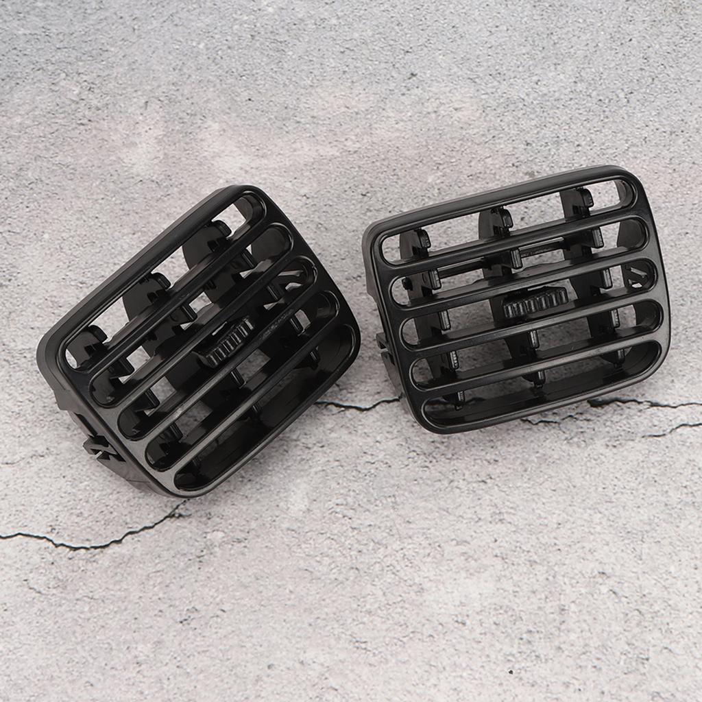 1Pair Air Condition Vent Frame Car Dashboard Grille Fit for CLIO MK2 1998‑2006