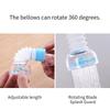 1pc Kitchen Faucet Sprayer Extension Hose for Water Spout 360° Rotating Telescopic Design Anti-Splash Sprayer Kitchen Tool