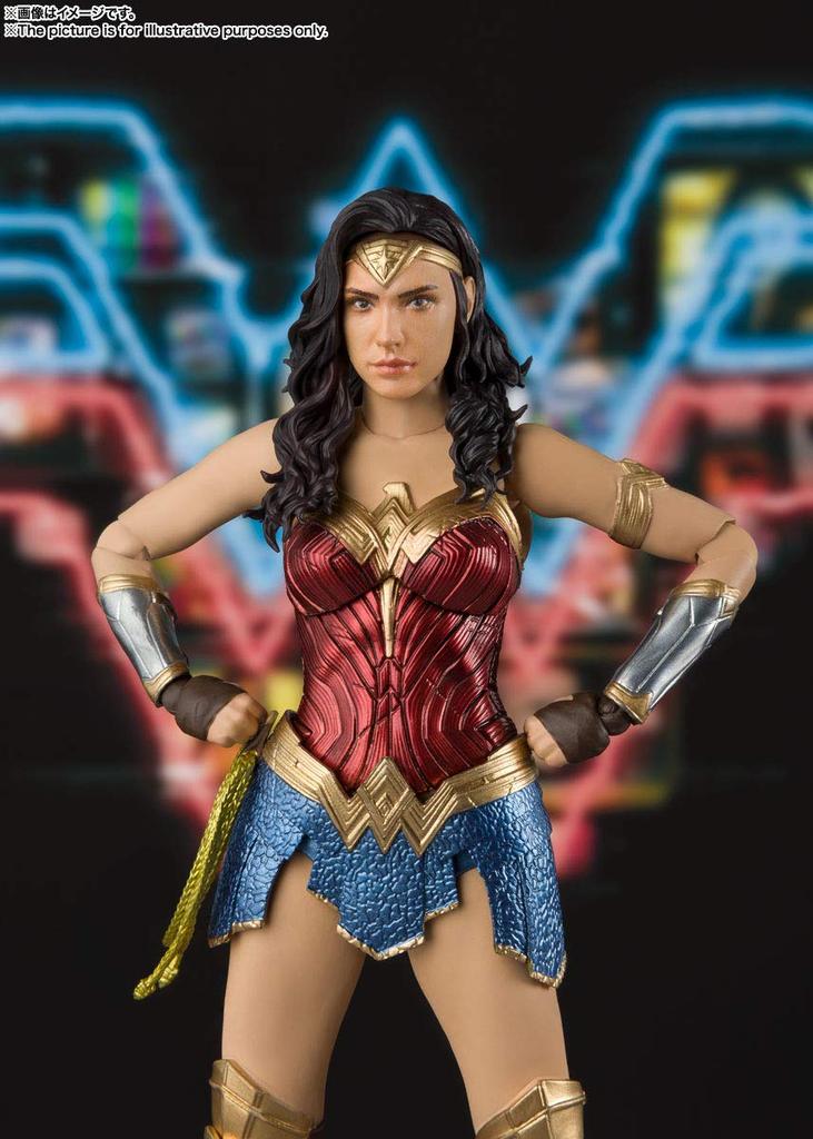 TAMASHII NATIONS Wonder Woman Approximately 160mm ABS PVC Painted Movable Figure BAS59195 S.H.Figuarts (WW84) &