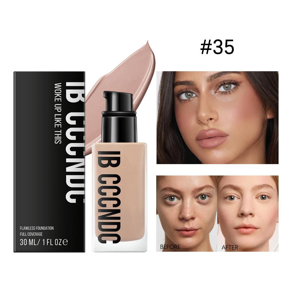 

Безупречная жидкая основа Натуральный стойкий консилер Жидкая основа Прозрачная водостойкая и невыцветающая жидкая основа #3