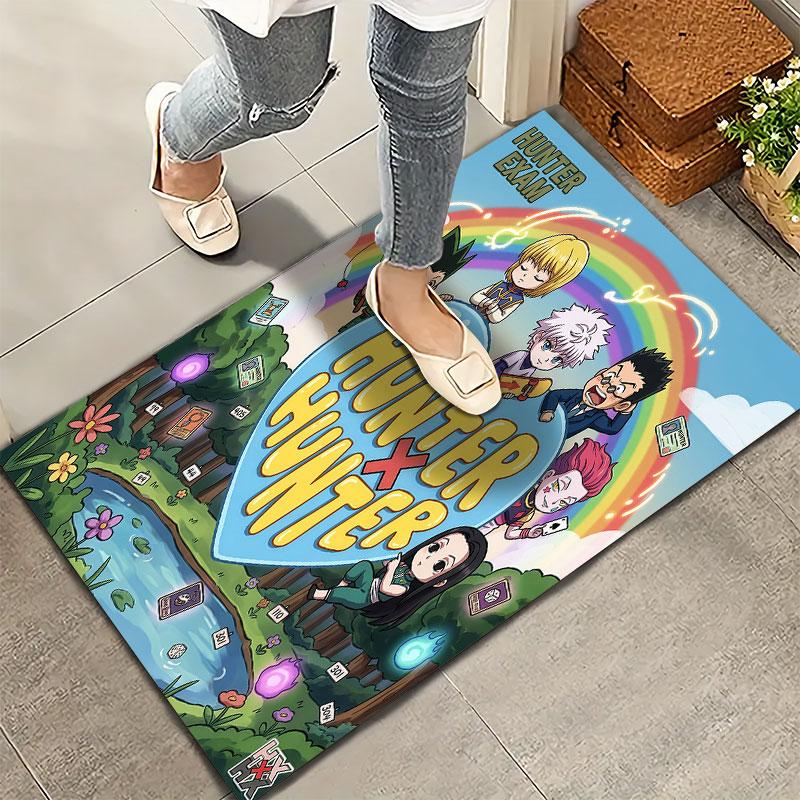 Hunter X Hunter Carpet Rug For Living Room Bedroom Home Sofa Decoration Kids Play Nonslip Floor Mat