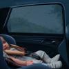 Car Sunshade Car Window UV Protection Curtain Cover Children Baby Breathable Blocking Mesh Mosquito Repellent Cover Window Mesh