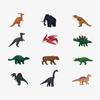 Young Toys Dynamic 12-Piece Mini Figure Set: Choose Dinosaur, Marine Life, or Insects