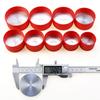 18 Colors 6.5CM Silicone Heat Insulation Bottom Cover 65MM Cup Bottom Cover Anti Slip Sleeve Sheath Coasters Bottom Ring