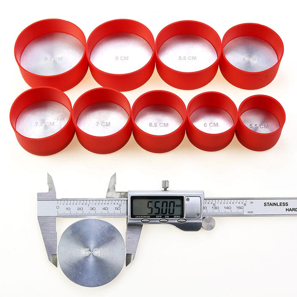 18 Colors 6.5CM Silicone Heat Insulation Bottom Cover 65MM Cup Bottom Cover Anti Slip Sleeve Sheath Coasters Bottom Ring