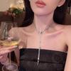 Spicy Girl Tassel Pearl Necklace: Elegant, Versatile Clavicle Jewelry for Women
