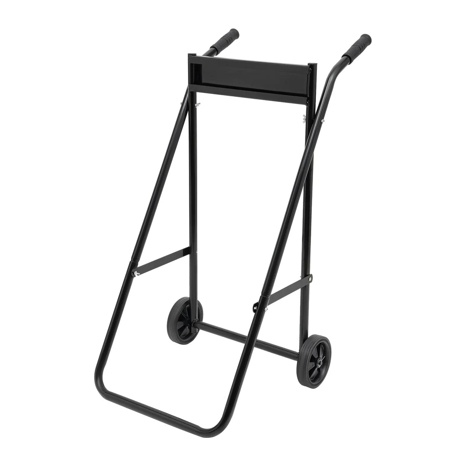 

Multi Purposed Heavy Duty Engine Carrier Trolley, Load 154 LBS Folding Outboard Boat Motor Stand,Stable Cart for Trailer Motors чёрный
